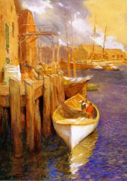Hauling Nets Artwork by Edward Potthast