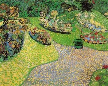 Garden In Auvers Artwork by Vincent Van Gogh