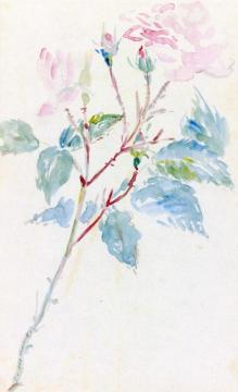 Eglantines Artwork by Edouard Manet