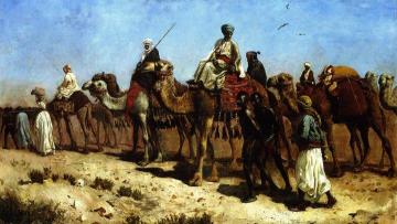 The Caravan Artwork by Edwin Lord Weeks
