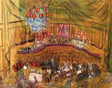 The Great Concert Artwork by Raoul Dufy