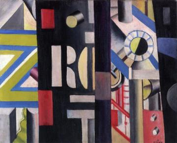 The Station Artwork by Fernand Léger
