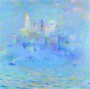 Lower Manhattan Artwork by Theodore Earl Butler