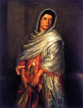 Portrait Of A Gypsy Artwork by Joseph Kleitsch