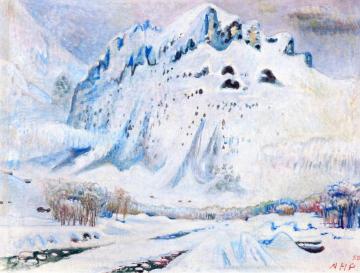 Clearing Up, Grindelwald Artwork by Alfred Heinrich Pellegrini