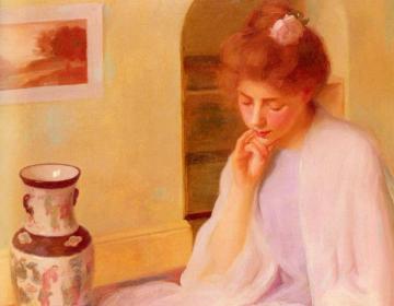 Contemplation Artwork by Stanhope Alexander Forbes