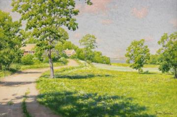 Summer landscape Artwork by Johan Krouthén