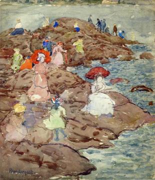 Nantasket Artwork by Maurice Prendergast