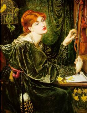 Veronica Veronese Artwork by Dante Gabriel Rossetti