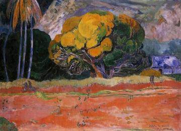 Fatata te moua Artwork by Paul Gauguin
