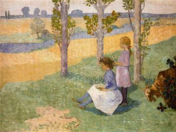 The Crown Of Flowers Artwork by Aristide Maillol