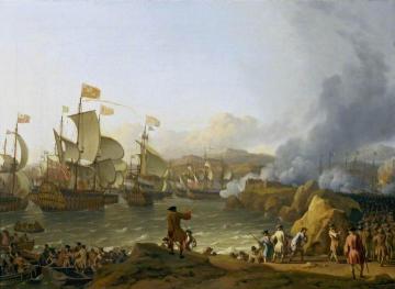The Battle of Vigo Bay Artwork by Ludolf Bakhuizen