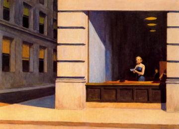 New York Office Artwork by Edward Hopper