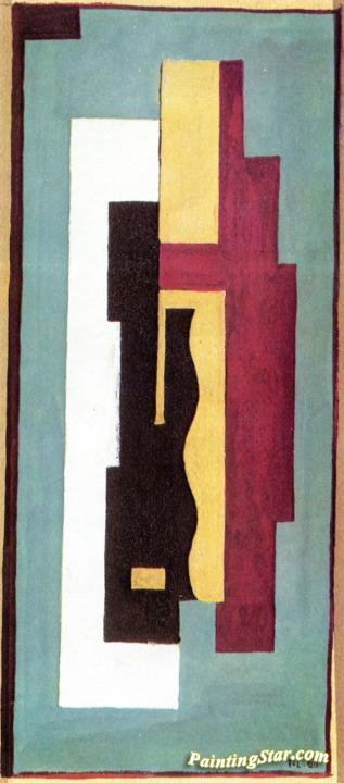 Study For A Mural Artwork by Fernand Léger