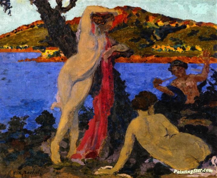 Summer On The Mediterranean Artwork by Ker Xavier Roussel