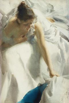 Reveil, Boulevard Clichy Artwork by Anders Zorn