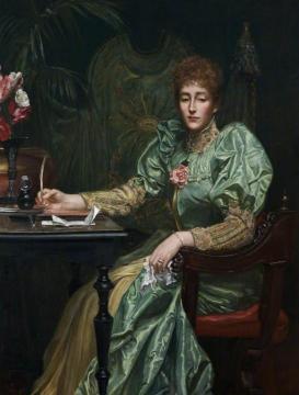 Lady Frances Layland-Barratt Artwork by Valentine Cameron Prinsep