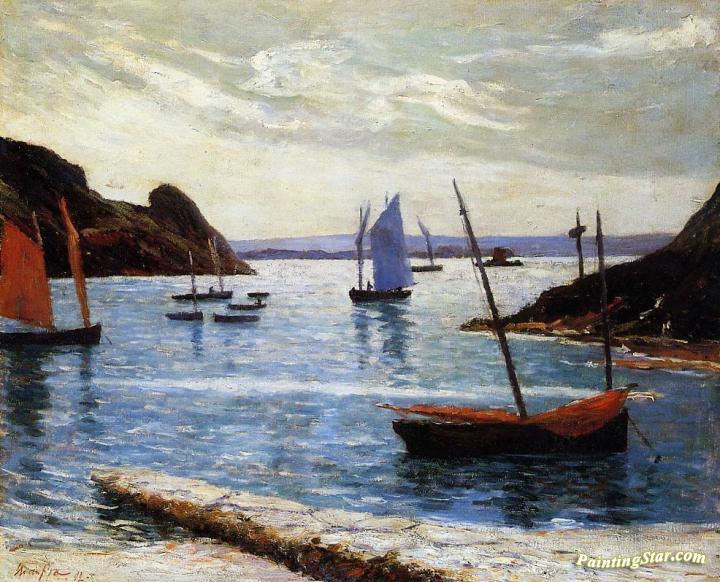 Ile De Brehat Artwork by Maxime Maufra
