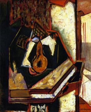 Still Life With Single Pear Artwork by Alfred Henry Maurer