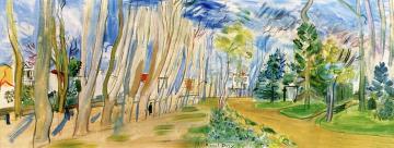 The Lane Artwork by Raoul Dufy
