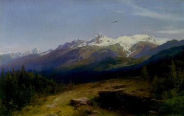 Western Landscape Artwork by Herman Herzog