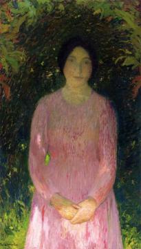 Portrait of a Woman Artwork by Henri Martin