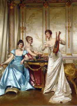 The Charming Performance Artwork by Charles Joseph Frederick Soulacroix