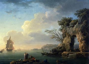 A calm Sea Artwork by Claude-Joseph Vernet