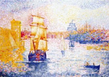 The Port of Marseille Artwork by Henri Edmond Cross