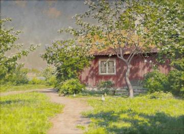 Farm Idyll Artwork by Johan Krouthén