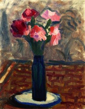 Vase of Flowers Artwork by Albert Marquet
