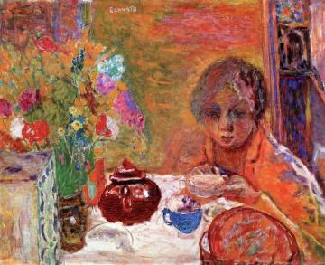 Lunch Artwork by Pierre Bonnard