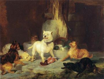The King Of The Castle Artwork by Edwin Henry Landseer