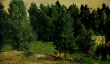 A Wooded Landscape Artwork by Sir Edward John Poynter