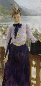Natalia Nordmann Artwork by Ilya Yefimovich Repin