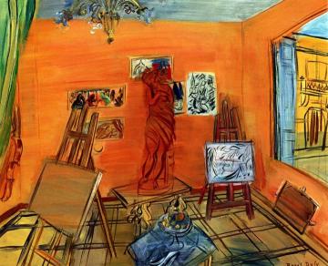 The Studio At Perpignan Artwork by Raoul Dufy