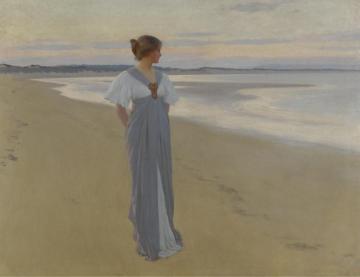 The Seashore Artwork by William Henry Margetson