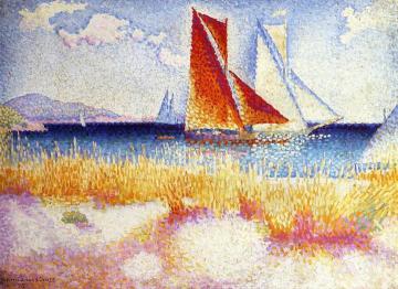 Regatta Artwork by Henri Edmond Cross