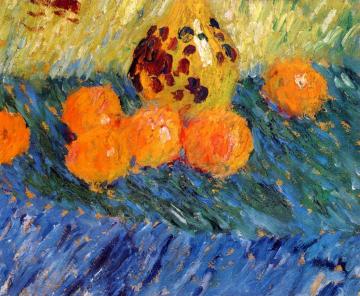 Still LIfe with Oranges Artwork by Alexej Jawlensky