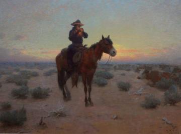 The Night Watch Artwork by William Robinson Leigh