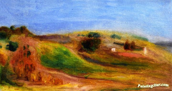 Landscape Artwork by Pierre Auguste Renoir