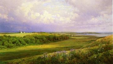 The Watson Farm, Conanicut, Rhode Island Artwork by William Trost Richards