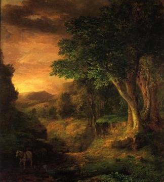 In the Berkshires Artwork by George Inness