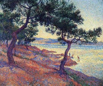Saint Tropez, Les Canoubiers Artwork by Maximilien Luce