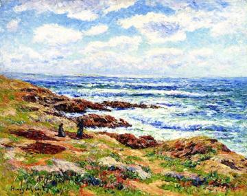 Pointe de Beg-Mert, Finistère Artwork by Henry Moret
