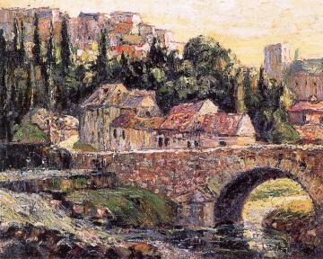Spanish Town Artwork by Ernest Lawson