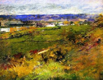 Study for 'Valley of the Seine from the Giverny Heights' Artwork by Theodore Robinson