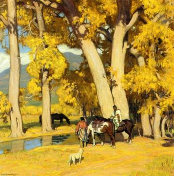 Streamside Artwork by E. Martin Hennings