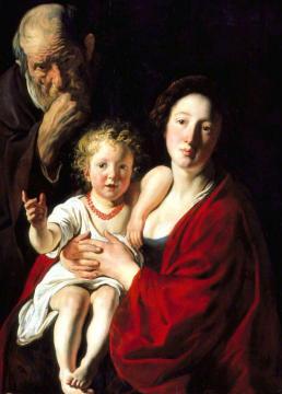 The Holy Family Artwork by Jacob Jordaens