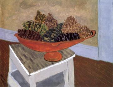 Pine Cones Artwork by Milton Avery